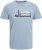 Jack & Jones Logan T-Shirt Turquoise - T-paidat - Isot T-paidat 2XL – 14XL