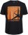 Jack & Jones Conrad T-Shirt Black - T-paidat - Isot T-paidat 2XL – 14XL