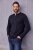 JP1880 Henley T-Shirt Long Sleeve Black TALL - MIESTEN VAATTEET MT-6XLT - Pitkien miesten vaatteet