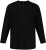 JP1880 Henley T-Shirt Long Sleeve Black TALL - MIESTEN VAATTEET MT-6XLT - Pitkien miesten vaatteet