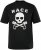 JP1880 T-Shirt Short Sleeve Skull Race Black - T-paidat - Isot T-paidat 2XL – 14XL