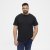 North Latitude T-Shirt O-Neck Black TALL - TALL T-paidat - T-paidat pitkille miehille 