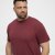 North Latitude T-Shirt O-Neck Bordeaux TALL - TALL T-paidat - T-paidat pitkille miehille 