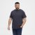 North Latitude T-Shirt O-Neck Navy Blue TALL - TALL T-paidat - T-paidat pitkille miehille 