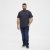 North Latitude T-Shirt O-Neck Navy Blue TALL - TALL T-paidat - T-paidat pitkille miehille 