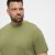 North Latitude T-Shirt O-Neck Olive Green TALL - TALL T-paidat - T-paidat pitkille miehille 