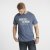 North Latitude Denim Printed T-Shirt Blue Melange TALL - TALL T-paidat - T-paidat pitkille miehille 