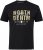 North Latitude Denim Printed Logo T-Shirt Black TALL - TALL T-paidat - T-paidat pitkille miehille 