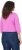 Ulla Popken Versatile Surplice Wrap Tie Hem Bolero Top Cool Pink - T-paidat - 