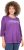 Ulla Popken UNIQUE Embroidered 3/4 Sleeve Tee Purple - T-paidat - 