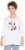 Ulla Popken Casual Mood Floral V-Neck Tee Off-White - T-paidat - 