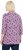 Ulla Popken Graphic Flower A-Line 3/4 Sleeve Tee Pink - T-paidat - 