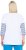 Ulla Popken Paper Boat Print 3/4 Sleeve Tee Snow White - Painetut T-paidat naisille - 
