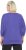 Ulla Popken Quick Drying Batwing Sleeve Tee Blueberry - Painetut T-paidat naisille - 