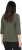 Ulla Popken Textured Lettering 3/4 Sleeve Tee Olive - Painetut T-paidat naisille - 
