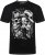 Kam Jeans 5796 Twin Gentleman Skull Print Tee Black - T-paidat - Isot T-paidat 2XL – 14XL