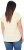 Ulla Popken Striped Short Sleeve Citrus Graphic Tee Sun Yellow - Painetut T-paidat naisille - 