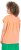 Ulla Popken Free Spirit Butterfly Cap Sleeve Graphic Tee Coral - Painetut T-paidat naisille - 