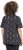 Ulla Popken Snake Print V-Neck Tee Graphite Grey - Painetut T-paidat naisille - 