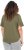 Ulla Popken Beaded Short Sleeve Graphic Tee Olive - Painetut T-paidat naisille - 