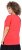 Ulla Popken Bow Short Sleeve Graphic Tee Light Red - Painetut T-paidat naisille - 