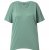 Ulla Popken Quick Drying Pointed Hem Stretch Fit Tee Ivy Green - T-paidat - 