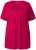 Ulla Popken Essential Front Pleat Tee Dark Raspberry - T-paidat - 