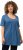 Ulla Popken Essential Front Pleat Tee Denim Blue - T-paidat - 