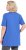 Ulla Popken Essential Front Pleat Tee Peacock Blue - T-paidat - 