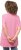 Ulla Popken Essential Front Pleat Tee Light Pink - T-paidat - 