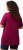 Ulla Popken Essential Front Pleat Tee Magnolia Red - T-paidat - 