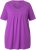 Ulla Popken Essential Front Pleat Tee Purple - T-paidat - 