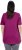 Ulla Popken Essential Front Pleat Tee Berry - T-paidat - 