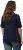 Ulla Popken Piping Accent Functional UVP 50+ Stretch Knit Top Navy Blue - T-paidat - 