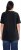 Ulla Popken Essential Notch Neck Stretch Tee Black - T-paidat - 