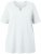 Ulla Popken Essential Notch Neck Stretch Tee Snow White - T-paidat - 