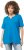 Ulla Popken Essential Notch Neck Stretch Tee Sapphire Blue - T-paidat - 