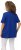 Ulla Popken Essential Notch Neck Stretch Tee Cobalt Blue - T-paidat - 