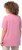Ulla Popken Essential Notch Neck Stretch Tee Light Pink - T-paidat - 