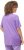 Ulla Popken Essential Notch Neck Stretch Tee Pale Lilac - T-paidat - 
