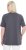 Ulla Popken Essential Square Neck Stretch Tee Graphite Grey - T-paidat - 