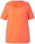 Ulla Popken Essential Square Neck Stretch Tee Coral Pink - T-paidat - 