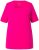 Ulla Popken Essential Square Neck Stretch Tee Magenta Pink - T-paidat - 
