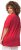 Ulla Popken Essential Square Neck Stretch Tee Dark Pink - T-paidat - 