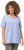 Ulla Popken Essential Square Neck Stretch Tee Sky Blue - T-paidat - 
