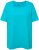 Ulla Popken Essential Square Neck Stretch Tee Deep Aqua - T-paidat - 