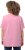 Ulla Popken Essential Square Neck Stretch Tee Light Pink - T-paidat - 