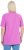Ulla Popken Essential Square Neck Stretch Tee Cool Pink - T-paidat - 