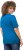 Ulla Popken Double Layer Rounded V-Neck Slim Fit Tee Medium Blue - T-paidat - 