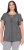 Ulla Popken Wing Sleeve V-Neck Tee Graphite Grey - T-paidat - 